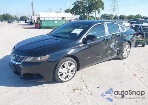 2015 Chevrolet Impala Ls из США, поврежденный, VIN 1G11Z5SL3FU103440